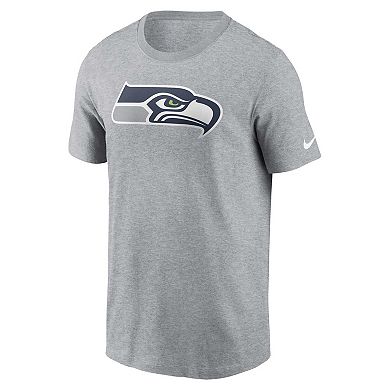Men's Nike  Gray Seattle Seahawks Logo Essential T-Shirt