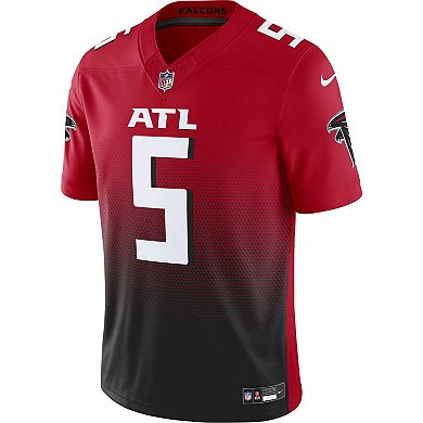 Men's Nike Drake London Red Atlanta Falcons Vapor F.U.S.E. Limited Jersey