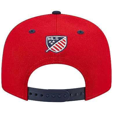 Men's New Era Red Atlanta United FC Americana 9FIFTY Snapback Hat