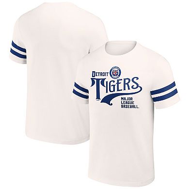 Men's Darius Rucker Collection by Fanatics Cream Detroit Tigers Yarn Dye Vintage T-Shirt