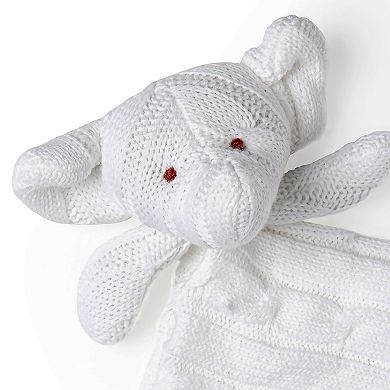 Knit Elephant Security Blanket