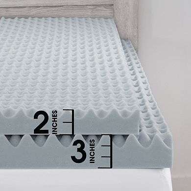 Dream Serenity Peak Comfort 3" Memory Foam Mattress Topper