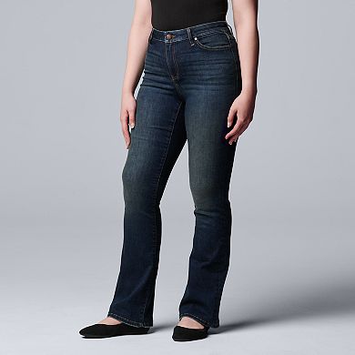 Women's Simply Vera Vera Wang Stretch Bootcut Jeans