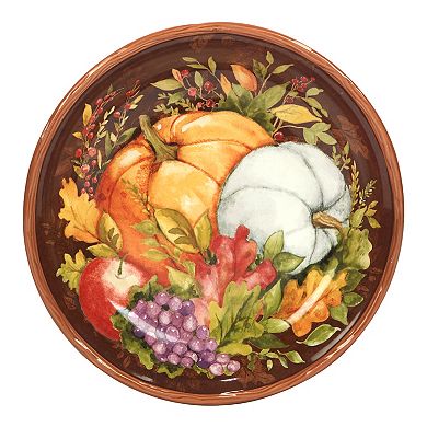 Certified International Harvest Blessings 4-piece Soup Bowls Set