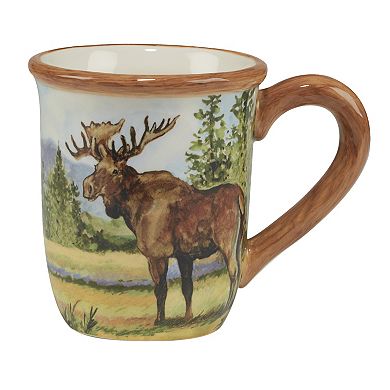 Certified International Mountain Summit 4-piece Mug Set