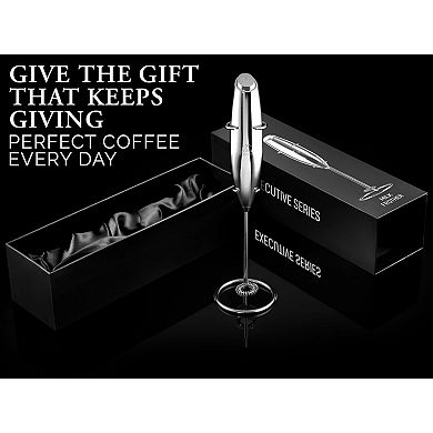 Zulay Kitchen Executive Series Ultra Premium Gift Milk Frother