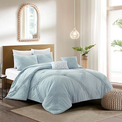 Richie Comforter Sets Included : Pillow Shams, Decorative Pillows, Comforter