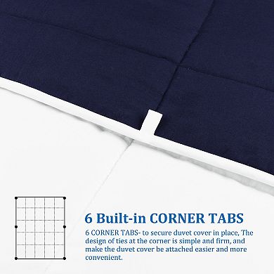 Soft Lightweight Down Alternative Reversible Comforter Twin Size
