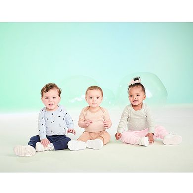 Baby Nike Long Sleeve 3-Pack Bodysuits