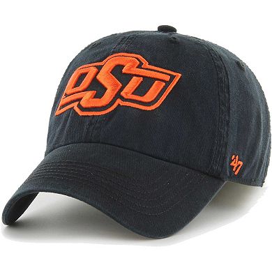 Men's '47 Black Oklahoma State Cowboys Franchise Fitted Hat