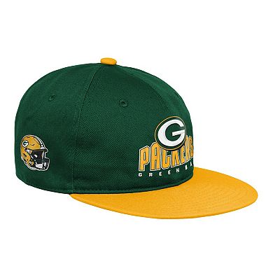 Youth Green Green Bay Packers Legacy Deadstock Snapback Hat