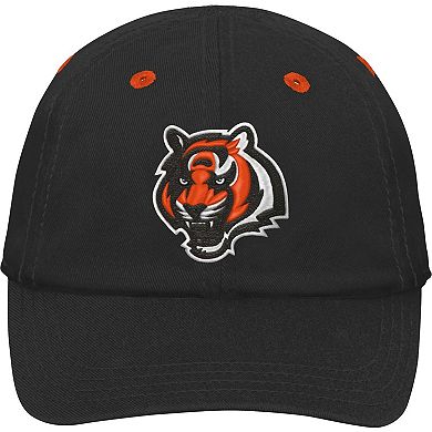 Infant Black Cincinnati Bengals Team Slouch Flex Hat