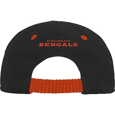 Infant Black Cincinnati Bengals Team Slouch Flex Hat