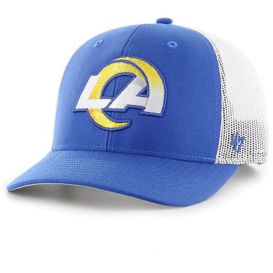 Men's '47 Royal Los Angeles Rams Adjustable Trucker Hat