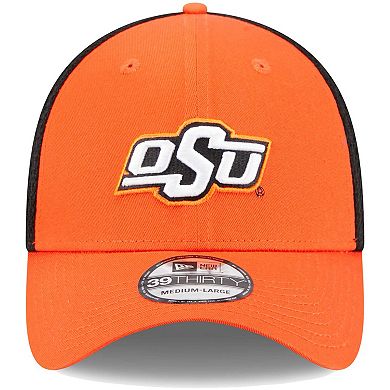 Men's New Era Orange Oklahoma State Cowboys Evergreen Neo 39THIRTY Flex Hat