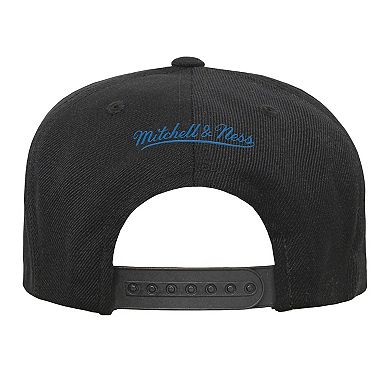 Youth Mitchell & Ness Black Denver Nuggets Team Script Snapback Hat