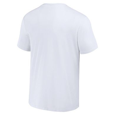 Men's NFL x Darius Rucker Collection by Fanatics White Los Angeles Chargers Vintage Football T-Shirt