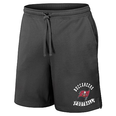 Men's NFL x Darius Rucker Collection by Fanatics Pewter Tampa Bay Buccaneers Washed Shorts