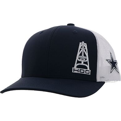 Men's HOOey Navy Dallas Cowboys HOG Trucker Snapback Hat