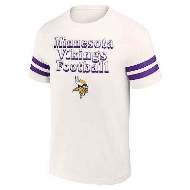 Men's NFL x Darius Rucker Collection by Fanatics Cream Minnesota Vikings Vintage T-Shirt