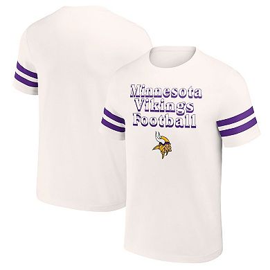 Men's NFL x Darius Rucker Collection by Fanatics Cream Minnesota Vikings Vintage T-Shirt