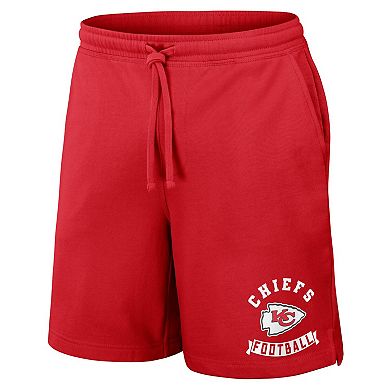 Men's NFL x Darius Rucker Collection by Fanatics Red Kansas City Chiefs Washed Shorts