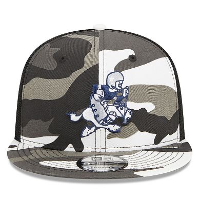 Men's New Era Urban Camo Dallas Cowboys 9FIFTY Trucker Snapback Hat