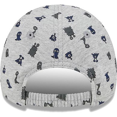 Toddler New Era Gray Dallas Cowboys Critter 9FORTY Flex Hat