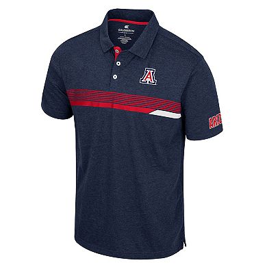 Men's Colosseum  Navy Arizona Wildcats No Problemo Polo