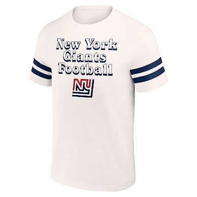 Men's NFL x Darius Rucker Collection by Fanatics Cream New York Giants Vintage T-Shirt