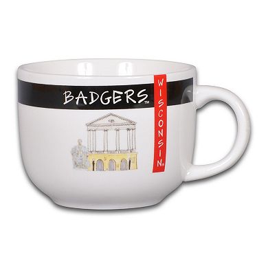 Wisconsin Badgers Team Soup Mug