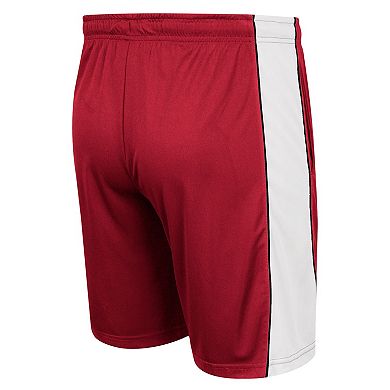 Men's Colosseum Cardinal Arkansas Razorbacks Panel Shorts