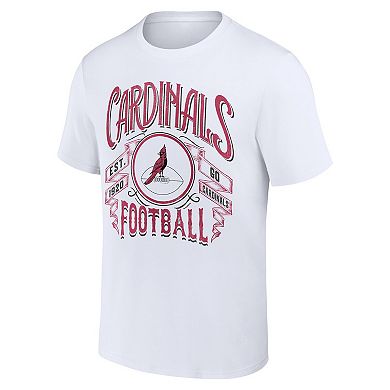 Men's NFL x Darius Rucker Collection by Fanatics White Arizona Cardinals Vintage Football T-Shirt