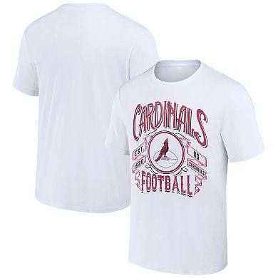 Men's NFL x Darius Rucker Collection by Fanatics White Arizona Cardinals Vintage Football T-Shirt