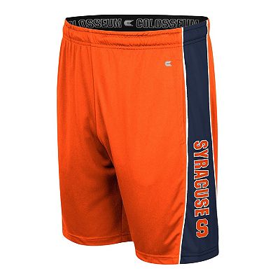 Men's Colosseum Orange Syracuse Orange Panel Shorts