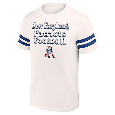 Men's NFL x Darius Rucker Collection by Fanatics Cream New England Patriots Vintage T-Shirt