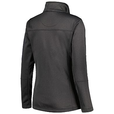 Women's Dunbrooke  Heather Black Las Vegas Raiders Freestyle Teflon Shield Full-Zip Jacket