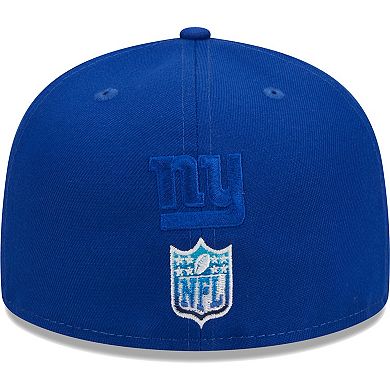 Men's New Era Royal New York Giants Gradient 59FIFTY Fitted Hat