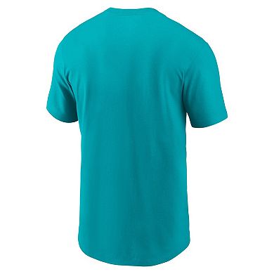 Men's Nike Aqua Miami Dolphins Division Essential T-Shirt