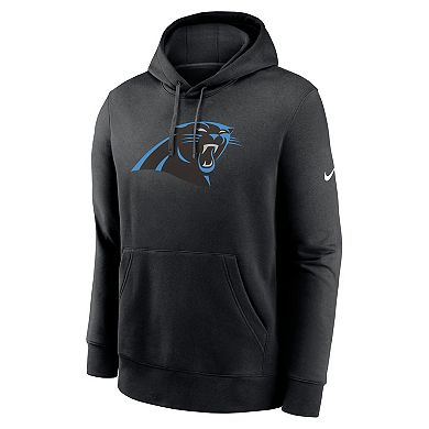 Men's Nike  Black Carolina Panthers Rewind Club Pullover Hoodie