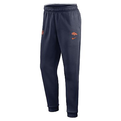 Men's Nike  Navy Denver Broncos 2023 Sideline Performance Jogger Pants