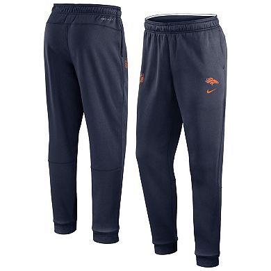 Men's Nike  Navy Denver Broncos 2023 Sideline Performance Jogger Pants