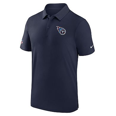 Men's Nike Navy Tennessee Titans Sideline Coaches Performance Polo