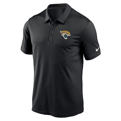 Men's Nike Black Jacksonville Jaguars Franchise Team Logo Performance Polo