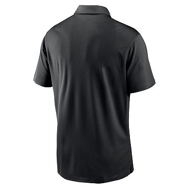 Men's Nike Black Carolina Panthers Franchise Team Logo Performance Polo