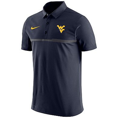Men's Nike Navy West Virginia Mountaineers 2023 Coaches Performance Polo