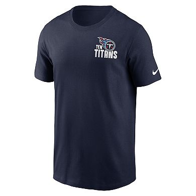 Men's Nike Navy Tennessee Titans Blitz Essential T-Shirt