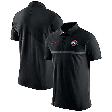 Men's Nike Black Ohio State Buckeyes 2023 Coaches Performance Polo