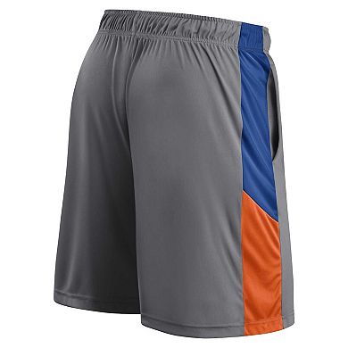 Men's Profile Gray/Royal New York Mets Team Shorts