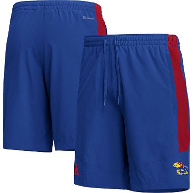 Men's adidas Royal Kansas Jayhawks AEROREADY Shorts